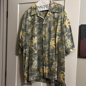 Cutter Buck tropical shirt, XL, fresh from the cleaners
